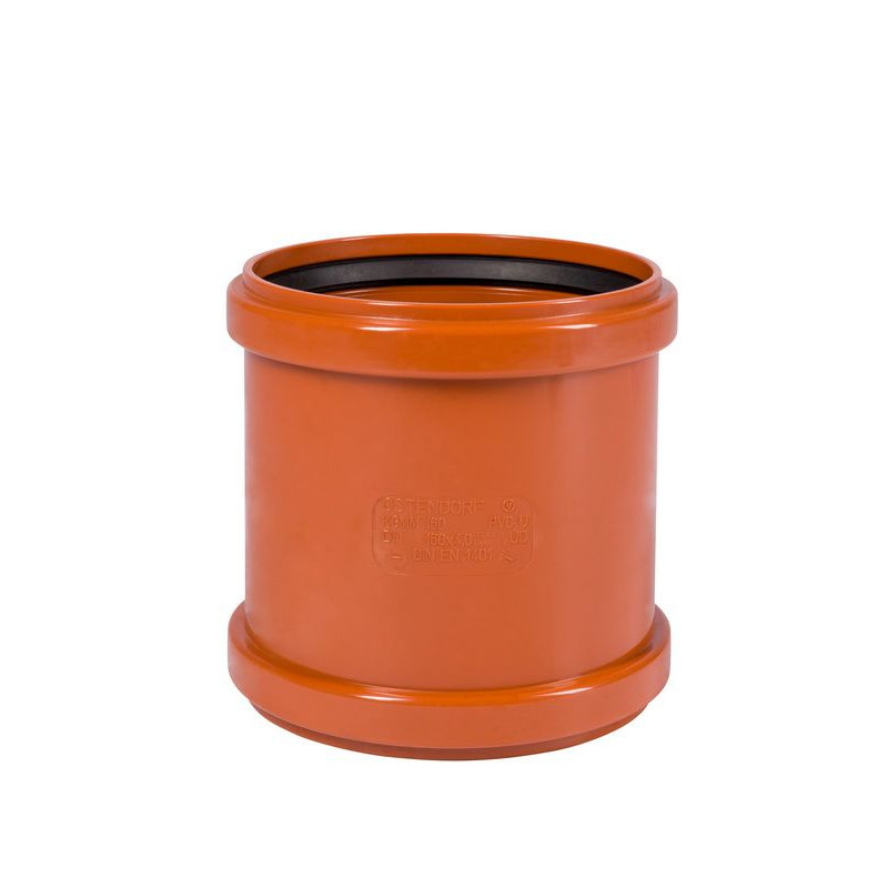 Ostendorf Муфта двойная Dn 160 KG (PVC) (222510)