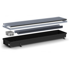 Carrera Внутрішньопідлоговий електричний конвектор Electro SE Black 230х2250х90 220V (SE_B_23/225/09)