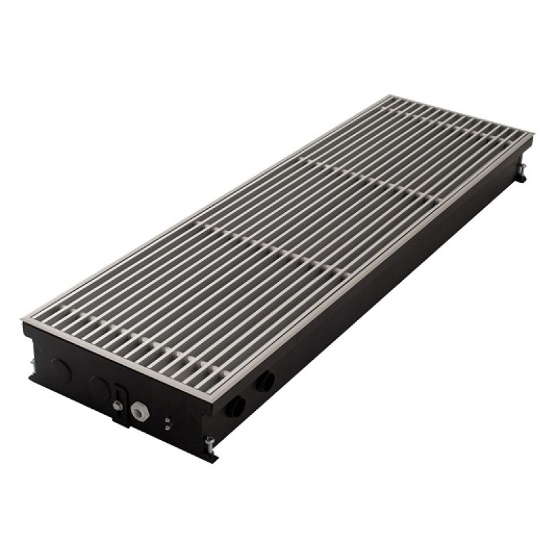 Carrera Внутрішньопідлоговий конвектор  SV Black 250х1500х90+вент. DC24V (SVB24dc_25/150/09)