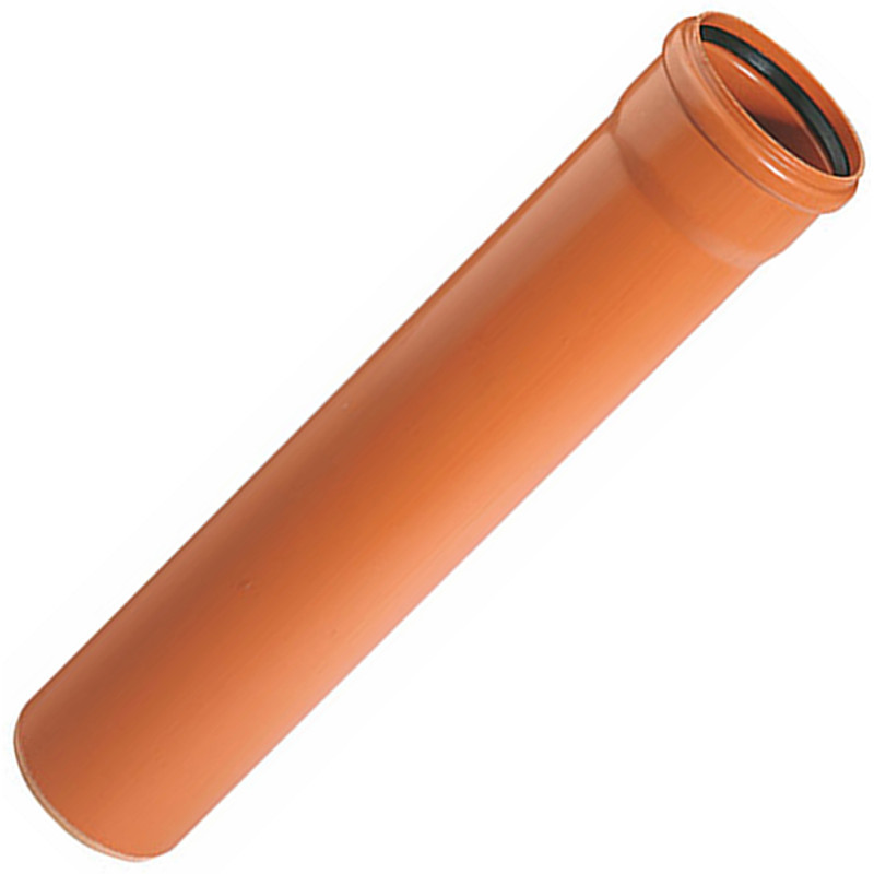 Ostendorf Каналізаційна труба ПВХ, SN4, D=200x4,9 мм, L=2 м (шт.) (223020)