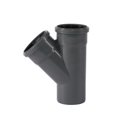 Ostendorf Трійник d=90 мм, кут=45 ° Сірий (174200)