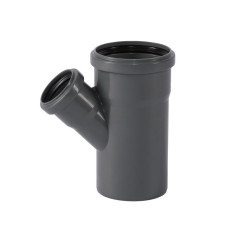 Ostendorf Трійник редукційний d=90 - 50 мм, кут=45 ° Сірий (174220)