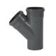 Ostendorf Тройник канализационный Dn 110/110 45° HT-Safe (175200)