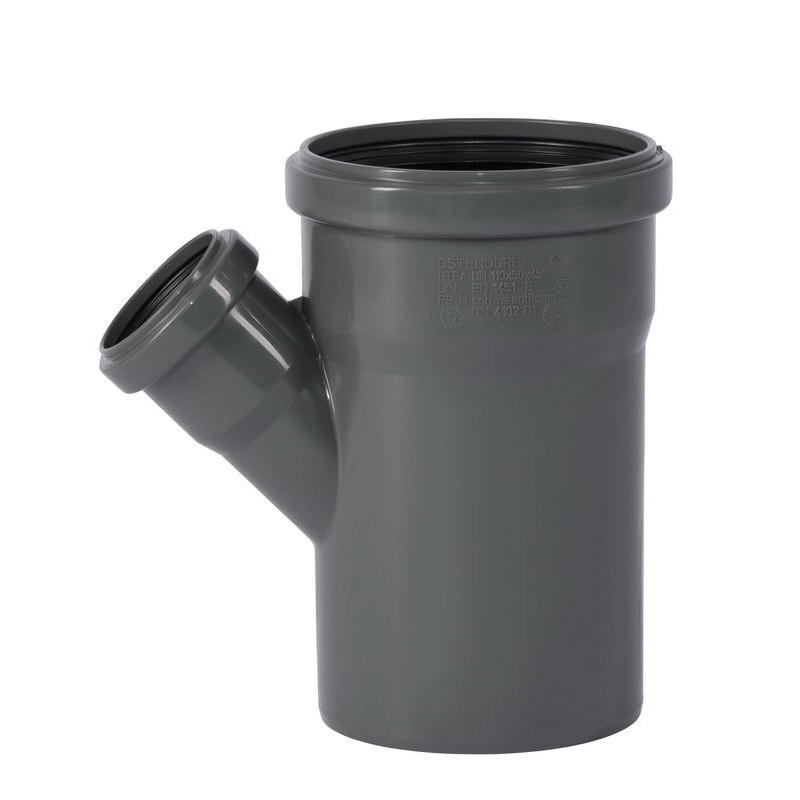 Ostendorf Тройник канализационный Dn 110/50 45° HT-Safe (175220)