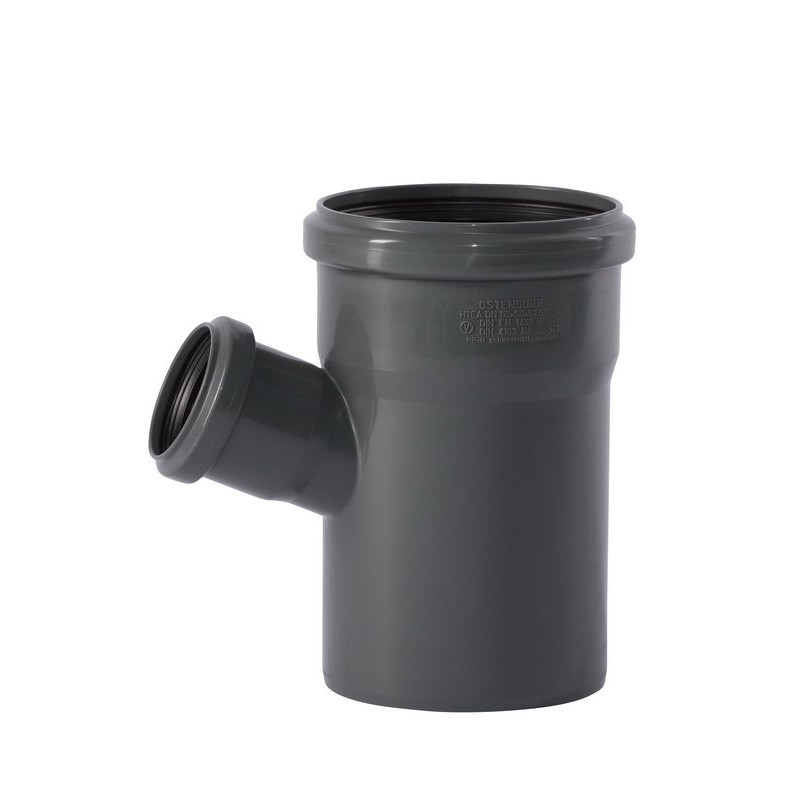Ostendorf Тройник канализационный Dn 110/50 67° HT-Safe (175320)