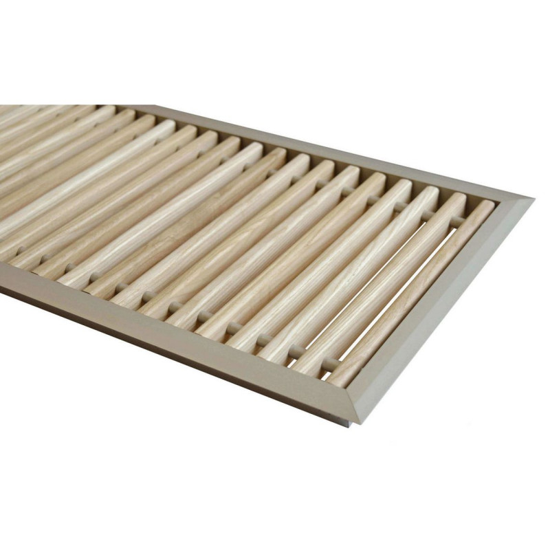 Carrera Комплект S 400х2000 решітка Дерево WR + рамка ZN (SZN+WR_40/200_S)