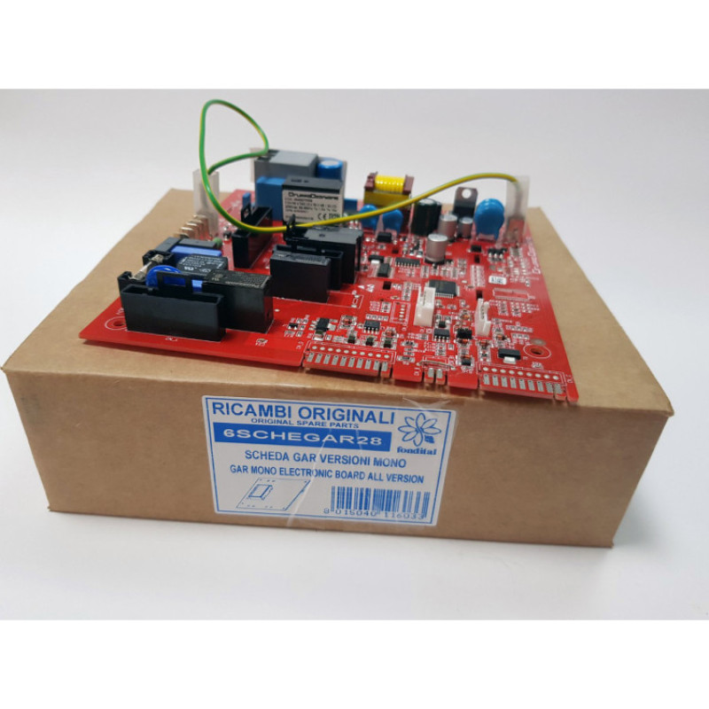 Fondital 6SCHEGAR28 Плата (refurbished) керування VIRGO (сумісно 6SCHEMOD28) NOVA FLORIDA (6SCHEGAR28)