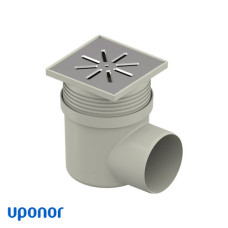Душовий трап Uponor Aqua Ambient Standard FI 110 100х100 мм (1136457)