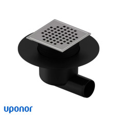 Душовий трап Uponor Aqua Ambient Classic/cube FI 50 120х120 мм (1136449)