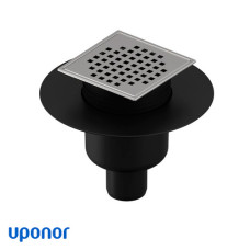 Душовий трап Uponor Aqua Ambient Classic/cube FI 50 120х120 мм вертикальний (1136464)