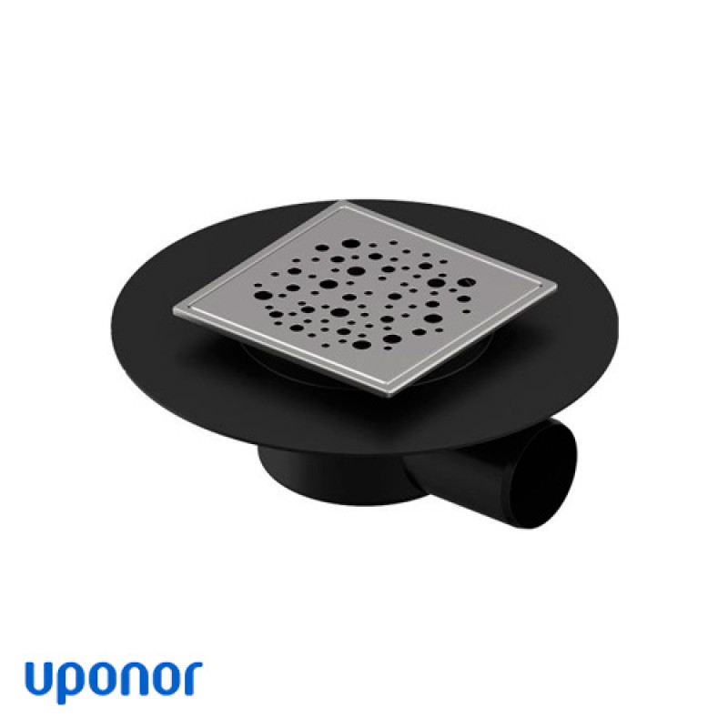 Душовий трап Uponor Aqua Ambient Super/spot FI 50 120х120 мм (1136452)