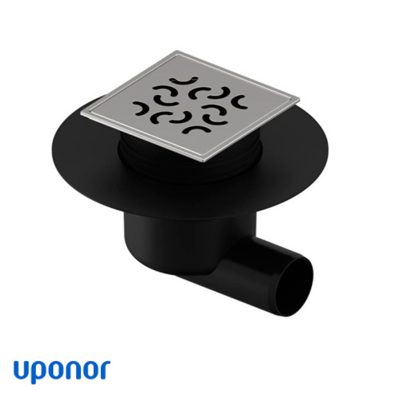 Душовий трап Uponor Aqua Ambient Classic/arco FI 50 120х120 мм (1136447)