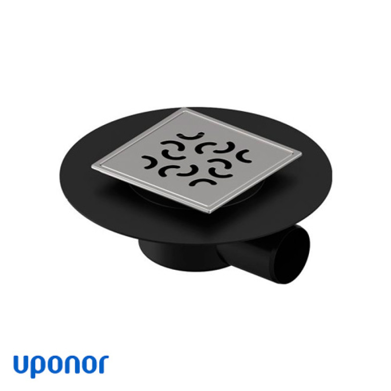 Душовий трап Uponor Aqua Ambient Super/arco FI 50 120х120 мм (1136450)