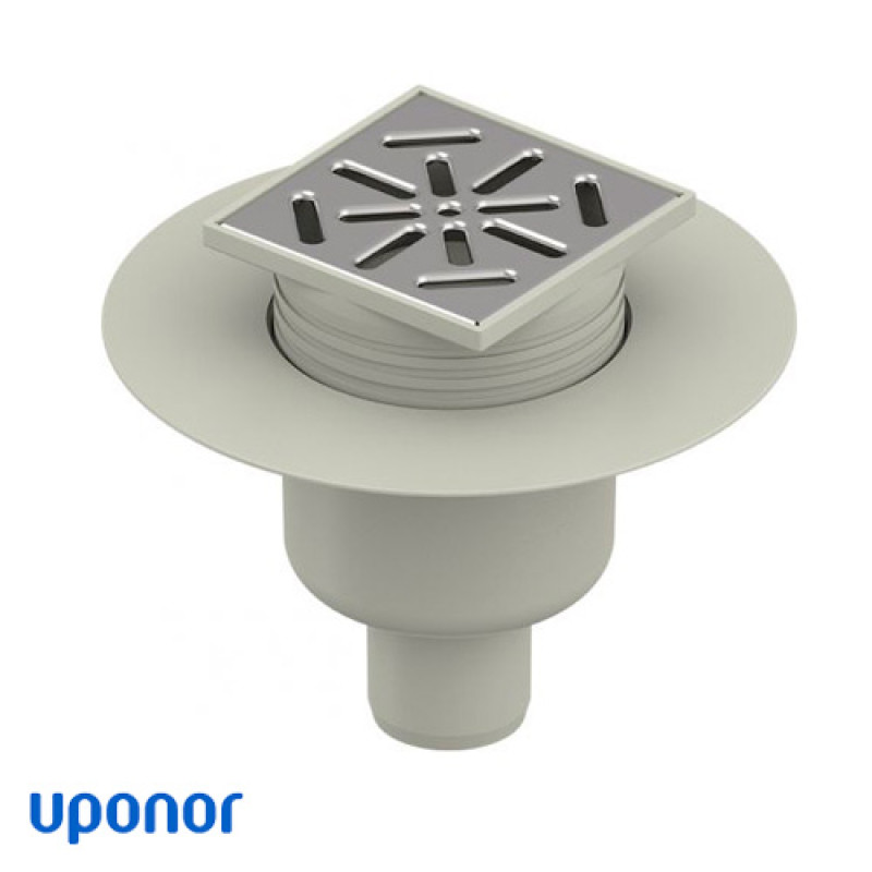 Трап Uponor Aqua Ambient Standard FI 50 100х100 мм (1136471)
