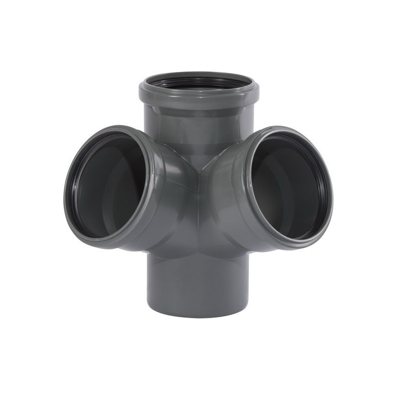 Ostendorf Крестовина угловая канализационная Dn 110/110/110 67° HT-Safe (175920)