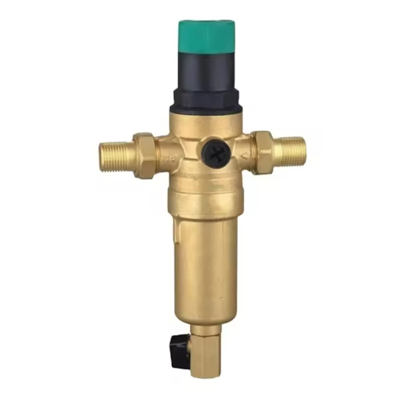 Tervix 365012 Фільтр самопромивний із редуктором 1/2", латунна колба, Pro Line WD (365012)