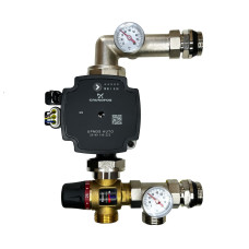 521451 Змішувальний вузол 1" для теплої підлоги Tervix Mixset з част. насосом та клапаном TMV (521451)