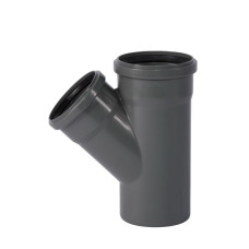 Ostendorf Тройник канализационный Dn 125/110 45° HT-Safe (176210)