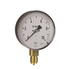 Afriso 85265201 манометр RF160 0-10 бар 1/2" рад.