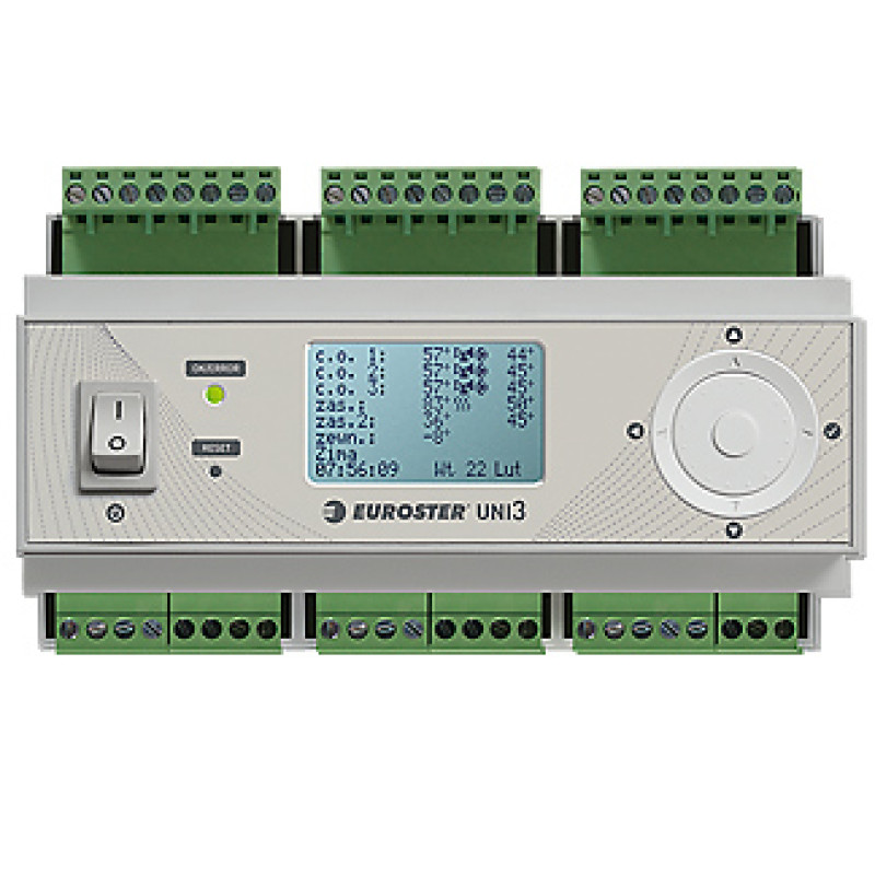 EUROSTER UNI3 Універсальний погодозалежний термоконтролер на DIN рейку (UNI3)