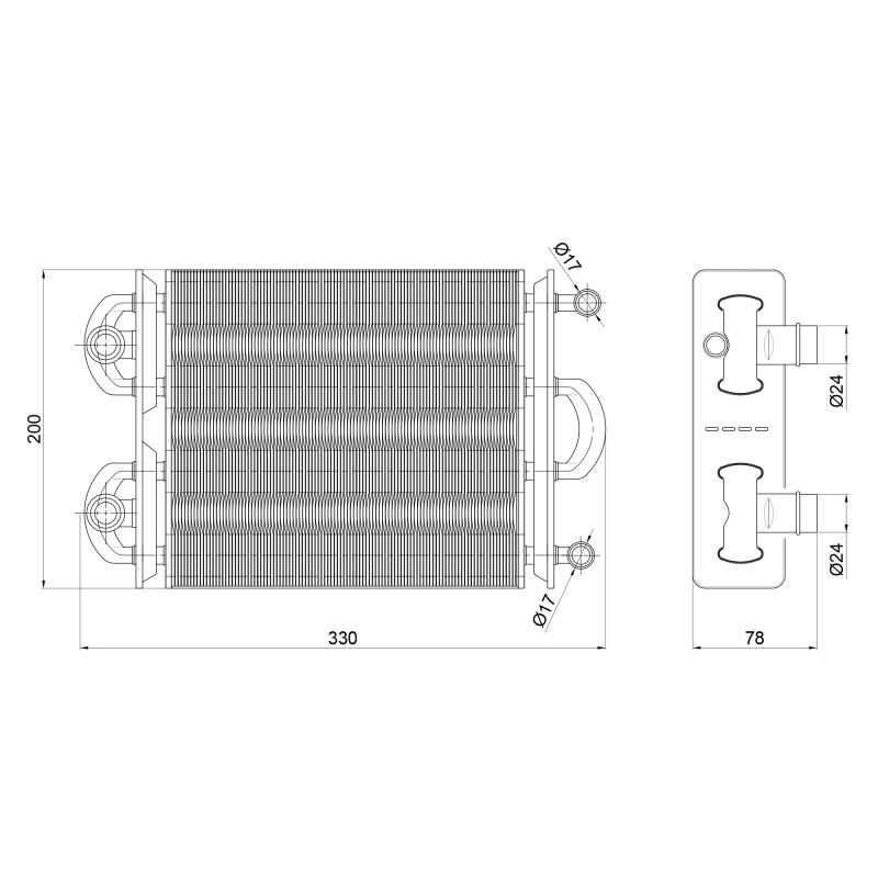 Thermo Alliance Первинний теплообмінник 20005544 (20005544)