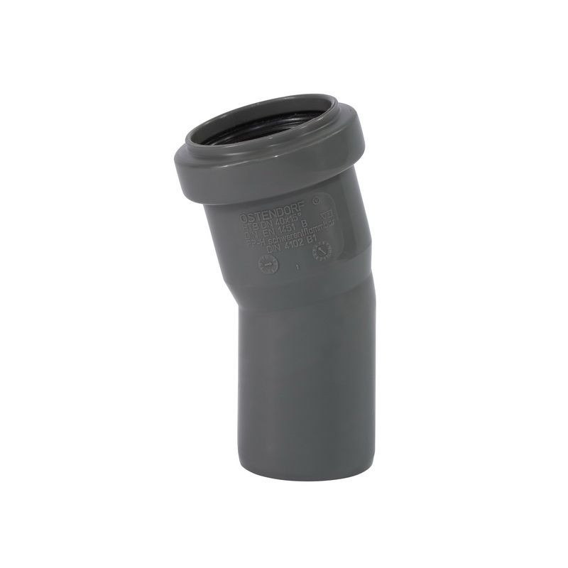 Ostendorf Отвод канализационный Dn 40 15° HT-Safe (171100)