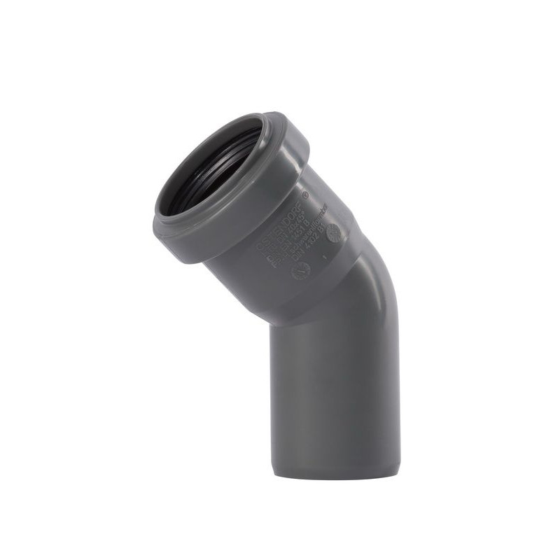 Ostendorf Отвод канализационный Dn 40 45° HT-Safe (171120)