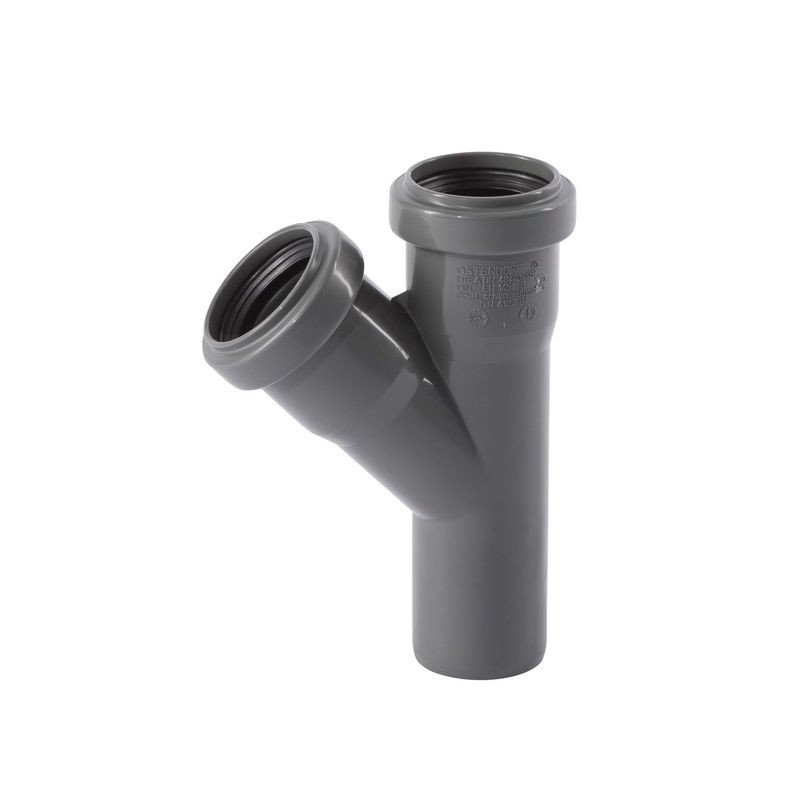 Ostendorf Тройник канализационный Dn 40/40 45° HT-Safe (171200)