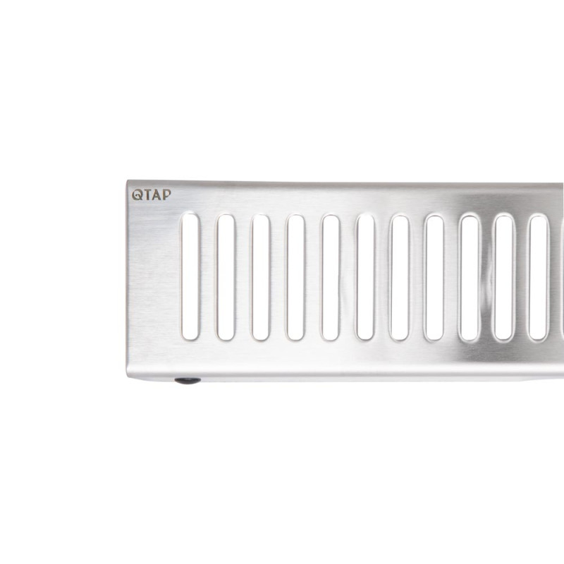 Qtap Трап із нержавіючої сталі Taurus FA900 лінійний із сухим затвором