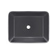 Qtap Раковина-чаша Tern 475х370х140 Matt black QT172074MBMBN