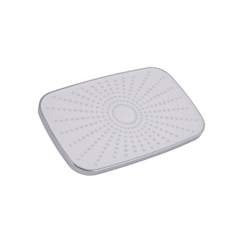 Qtap Душова система універсальна Gemini на три споживача (з виливом) QTGEM111CRW45687 Chrome/White