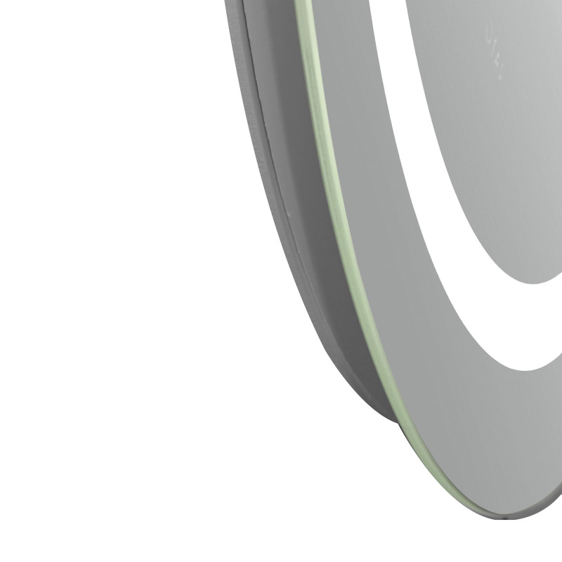 Qtap Дзеркало Gemini 650х900 з LED-підсвічуванням Touch, з антизапотіванням, з димером, рег. темп. кольору (3000-6500K) Reverse QT2578R6590