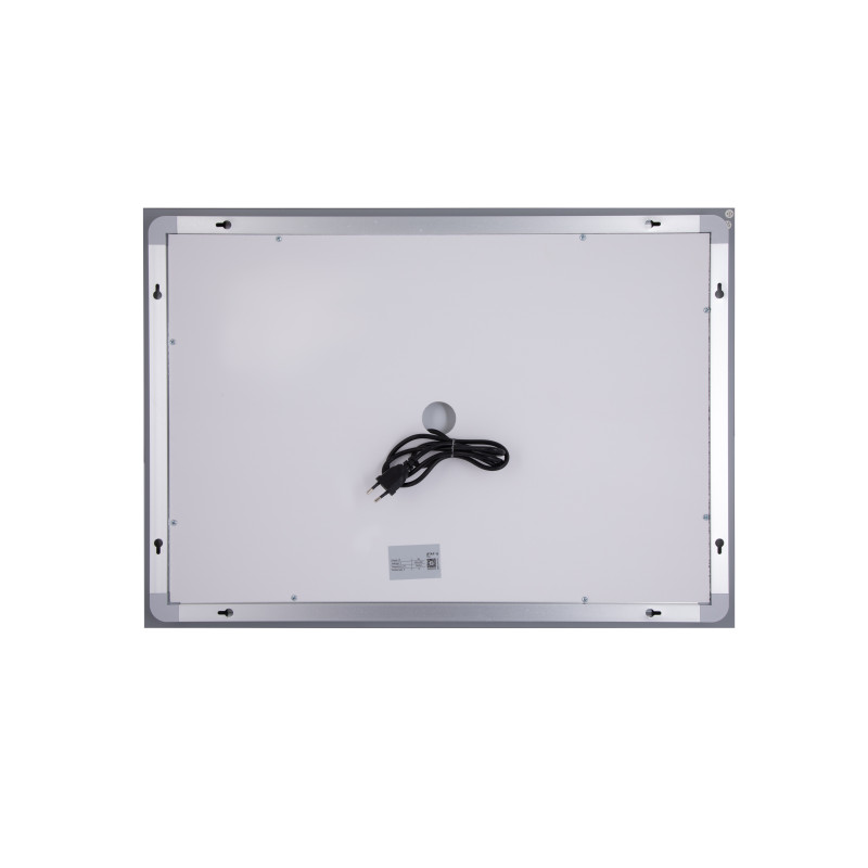 Qtap Дзеркало Cardinal 500х700 з LED-підсвічуванням Touch, з антизапотіванням, з димером, рег. темп. кольору (3000-6500K) Reverse QT0478C5070