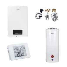 Thermo Alliance Комплексне рішення для котельні: електричний котел 10 кВт + комплект підключення бойлера + комбінований підлоговий водонагрівач 100 л (TA149DCN1047148)