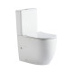 Qtap Унітаз підлоговий Robin New Ultra Quiet безобідковий з сидінням Soft-close WHITE QT13226083AW