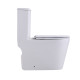 Qtap Унітаз-моноблок підлоговий Swan Ultra Quiet безобідковий з сидінням Soft-close WHITE QT16226080AW