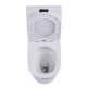Qtap Унітаз-моноблок підлоговий Swan Ultra Quiet безобідковий з сидінням Soft-close WHITE QT16226080AW