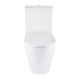 Qtap Унітаз підлоговий Vlasta Ultra Quiet безобідковий з сидінням Soft-close WHITE QT28228300W