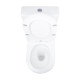 Qtap Унітаз підлоговий Vlasta Ultra Quiet безобідковий з сидінням Soft-close WHITE QT28228300W