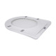 Qtap Унітаз підлоговий Vlasta Ultra Quiet безобідковий з сидінням Soft-close WHITE QT28228300W