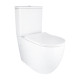 Qtap Унітаз підлоговий Grand Ultra Quiet безобідковий з сидінням Soft-close WHITE QT26228301W