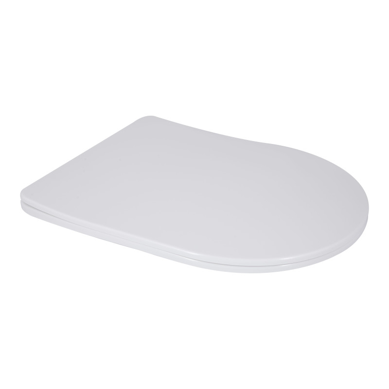 Qtap Унітаз підлоговий Grand Ultra Quiet безобідковий з сидінням Soft-close WHITE QT26228301W