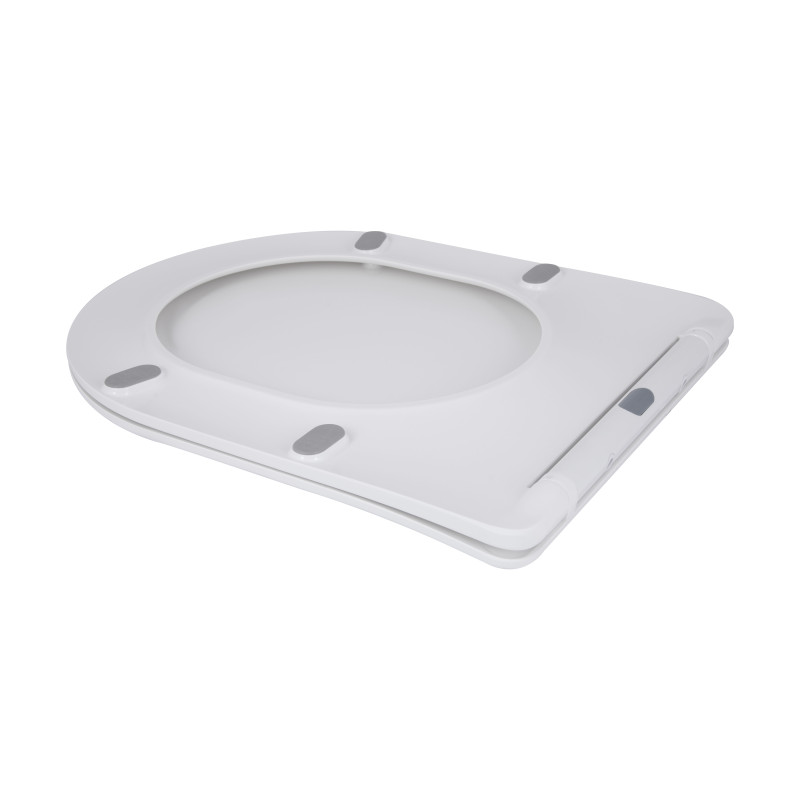 Qtap Унітаз підлоговий Grand Ultra Quiet безобідковий з сидінням Soft-close WHITE QT26228301W