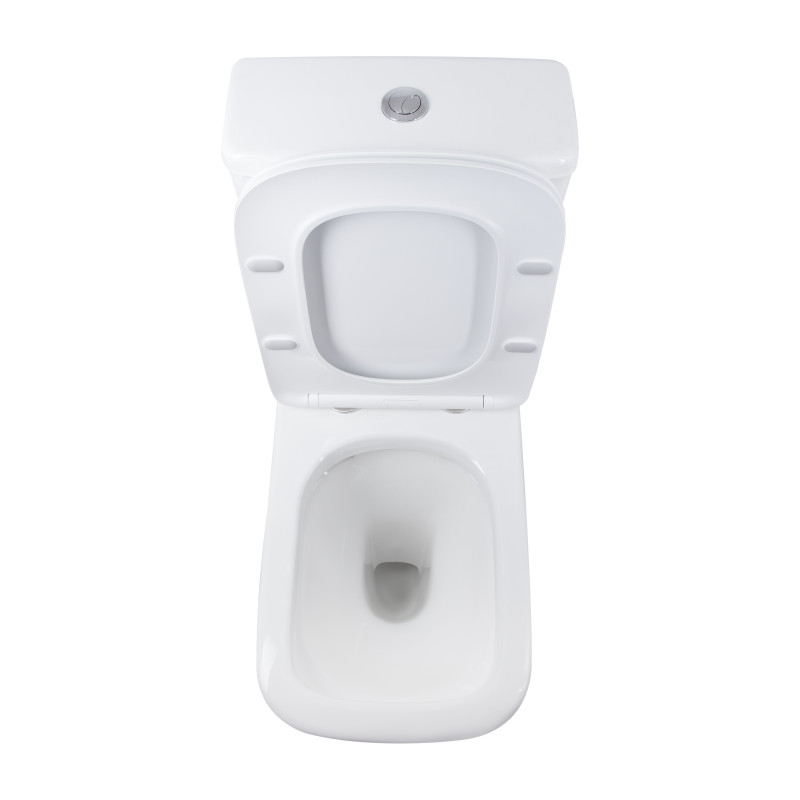 Qtap Унітаз підлоговий Stenava Rimless безобідковий з сидінням Soft-close WHITE QT27228303W