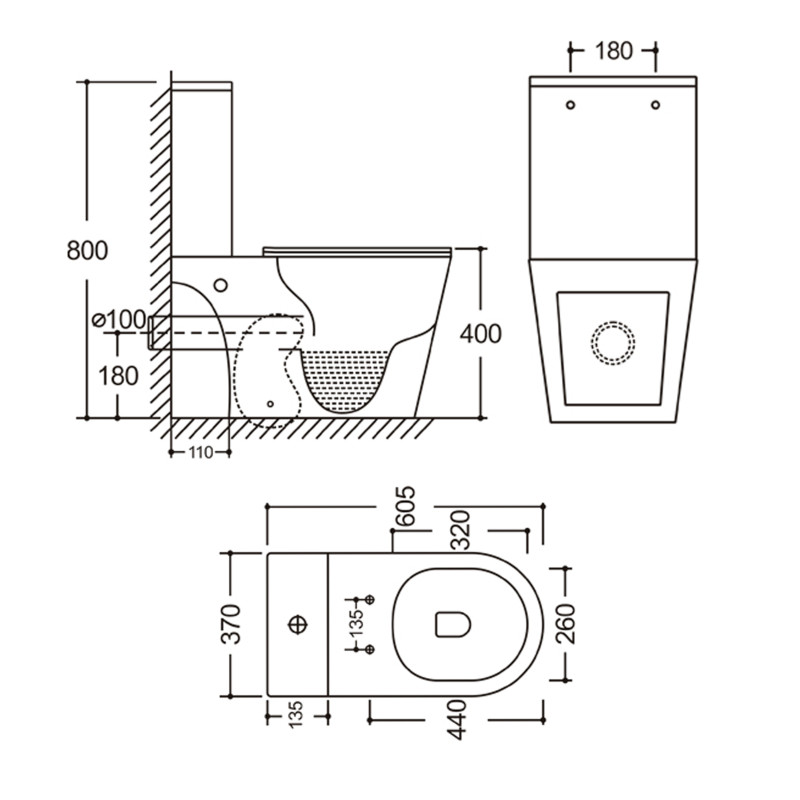 Qtap Унітаз підлоговий Dove Rimless безобідковий з сидінням Soft-close WHITE QT06228380BW