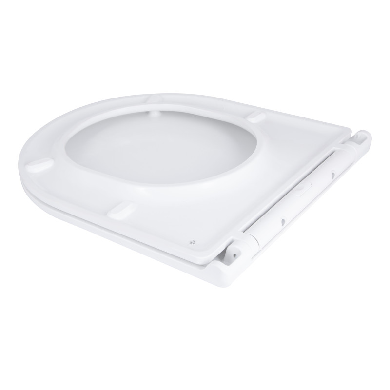 Qtap Унітаз підлоговий Dove Rimless безобідковий з сидінням Soft-close WHITE QT06228380BW