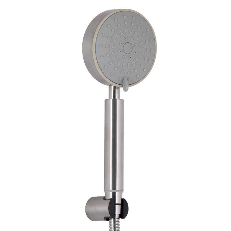 Lidz Змішувач для ванни Luna 005 (з душовим гарнітуром) (k35) LDLUN005NKS46093 Nickel