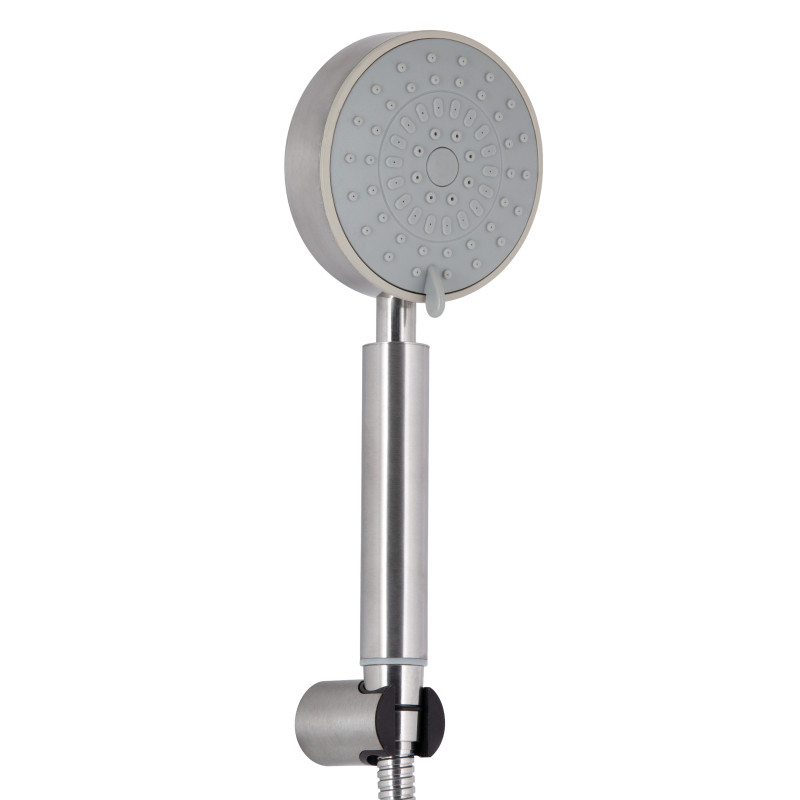 Lidz Змішувач для душу Luna 010 (з душовим гарнітуром) (k35) LDLUN010NKS46095 Nickel