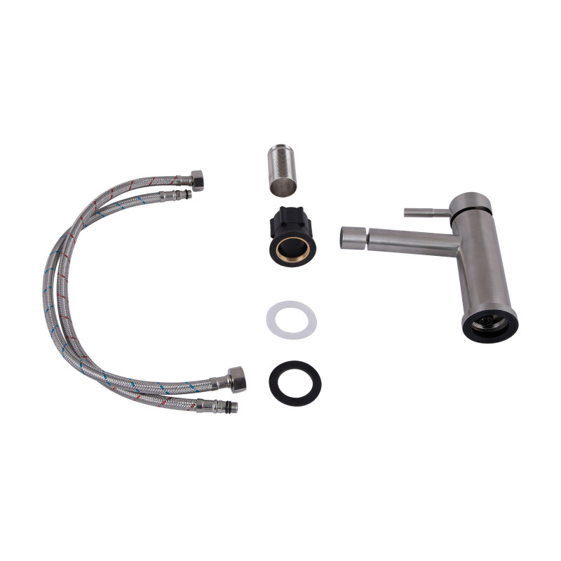 Lidz Змішувач для біде Aria 001AF (k35) LDARI001AFNKS46096 Nickel