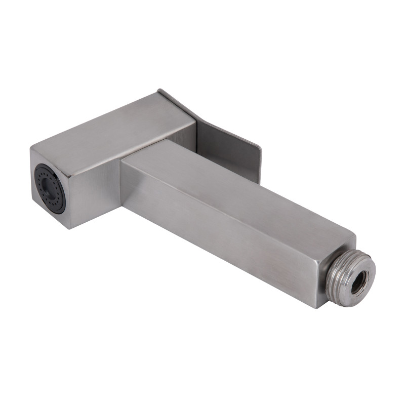 Lidz Набір для гігієнічного душу Kubis 110 Nickel LDKUB110NKS46103 прямокутний